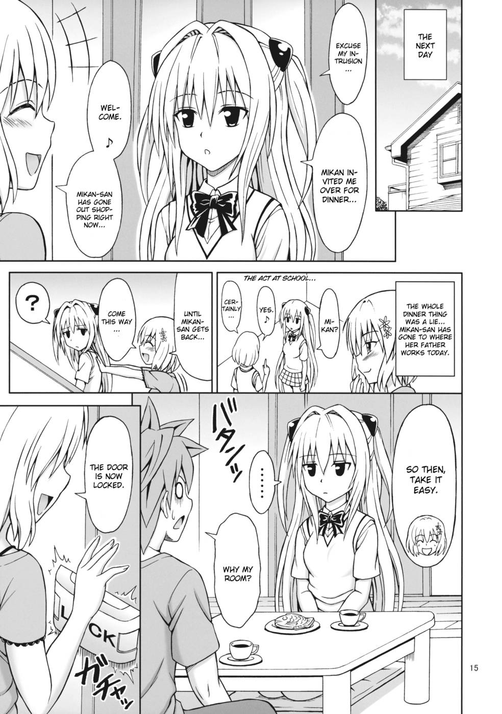 Hentai Manga Comic-ToLoveRu TRIP-Read-15